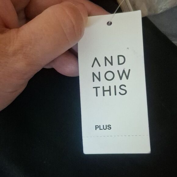 And Now This Black Wide Leg Pants size 2X NWT - Picture 2 of 8